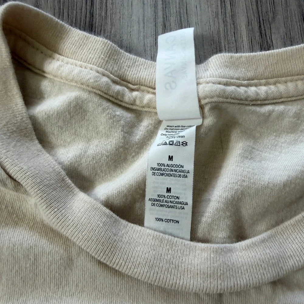 It'll Pass Fox Graphic TShirt Tee Indie Cottagecore Bella Canvas Natural Medium - Picture 4 of 8